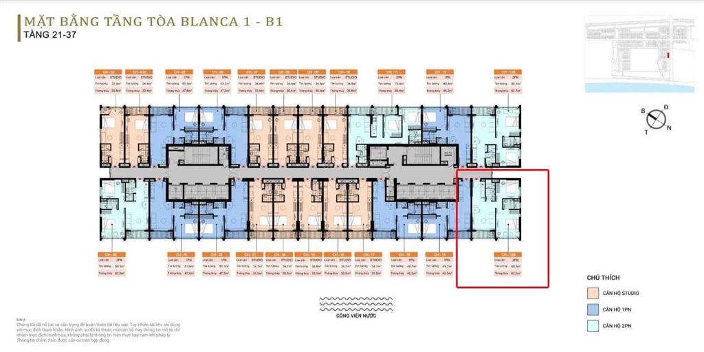Chính chủ cần bán căn 2pn góc 68,5m2 giao full nội thất, view biển & công viên sunworld