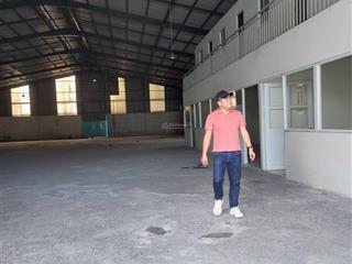 Cho thuê nhà xưởng 1800m2, giá 75tr/tháng, vừa hết hạn hợp đồng tại đường an phú đông 25