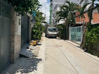 Bán khuôn đất ngang 5.2m  122m2  hẻm 6m nơ trang long  bình thạnh  sẵn gpxd 7 tầng  16 tỷ