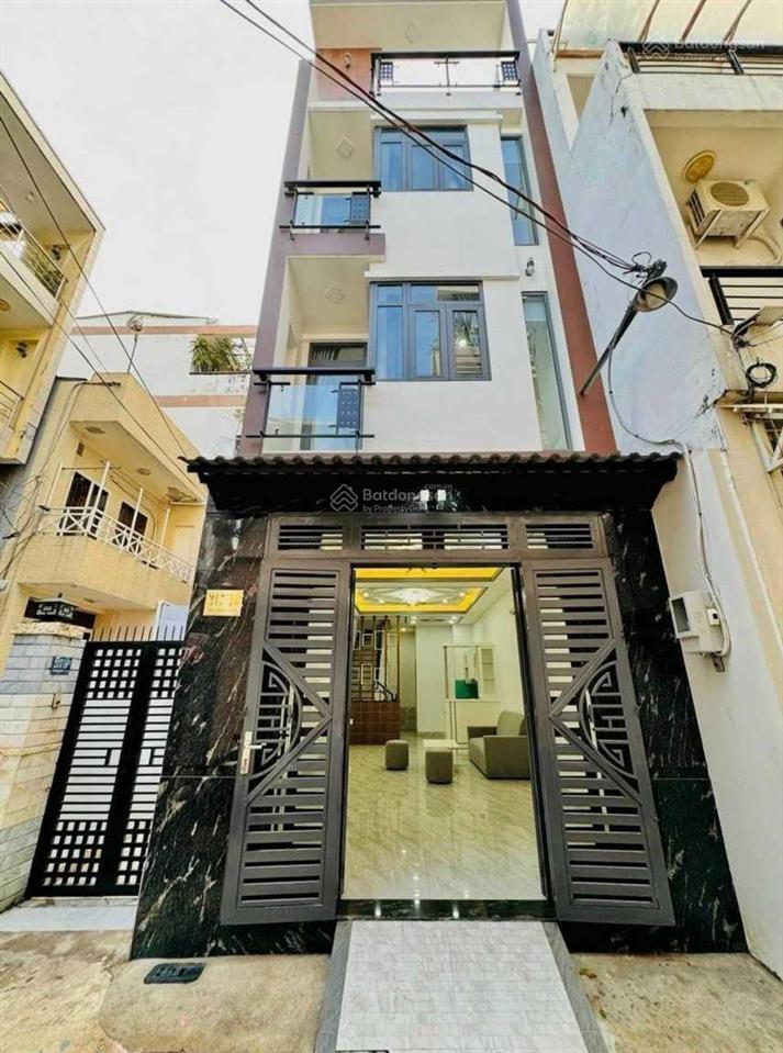 Bán nhà 2 mặt tiền hxh thích quảng đức  nhà mới xây 4 tầng + thang máy  4 x 14m  10 tỷ tl