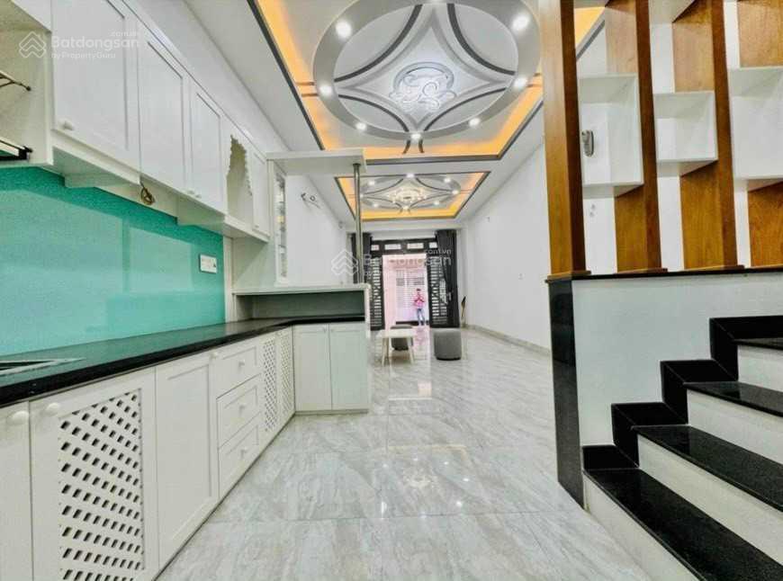 Bán nhà 2 mặt tiền hxh thích quảng đức  nhà mới xây 4 tầng + thang máy  4 x 14m  10 tỷ tl