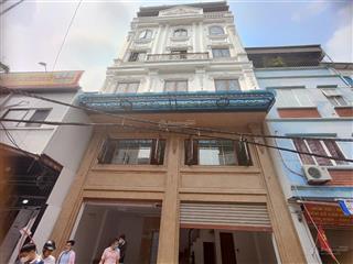Cực phẩm tòa nhà văn phòng 6 tầng thiết kế hiện đại, mt rộng 9,22m, khu đấu giá mậu lương, hà đông