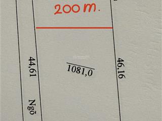 Bán đất tại yên bài, ba vì, hà nội, 1,95 tỷ, 200m full tc, mặt tiền 8,6m, ngõ 6m bao đẹp