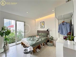 Studio ban công tone trắng xinh  dọn phòng miễn phí  có chỗ đậu ô tô