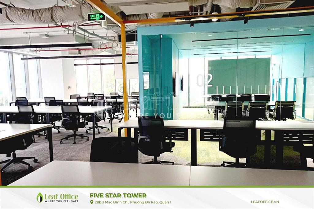 Cho thuê văn phòng tòa nhà five star  mạc đĩnh chi, quận 1, giá tốt, uy tín 2026 300m2
