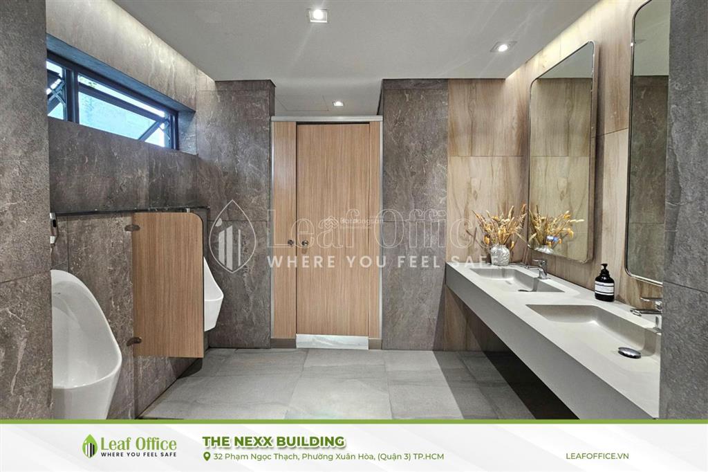 Cho thuê văn phòng tòa nhà the nexx phạm ngọc thạch quận 3  120m2 sẵn nội thất, không gian xanh