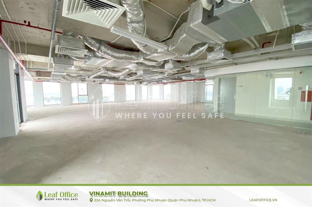 Cho thuê văn phòng 300m² tòa nhà vinamit (movina) 22a nguyễn văn trỗi, phú nhuận  view đẹp
