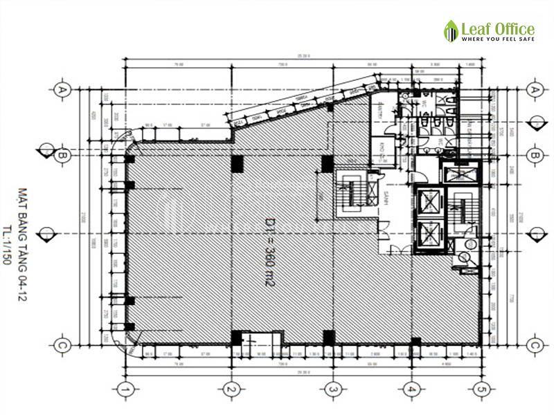 Cho thuê văn phòng 300m² tòa nhà vinamit (movina) 22a nguyễn văn trỗi, phú nhuận  view đẹp