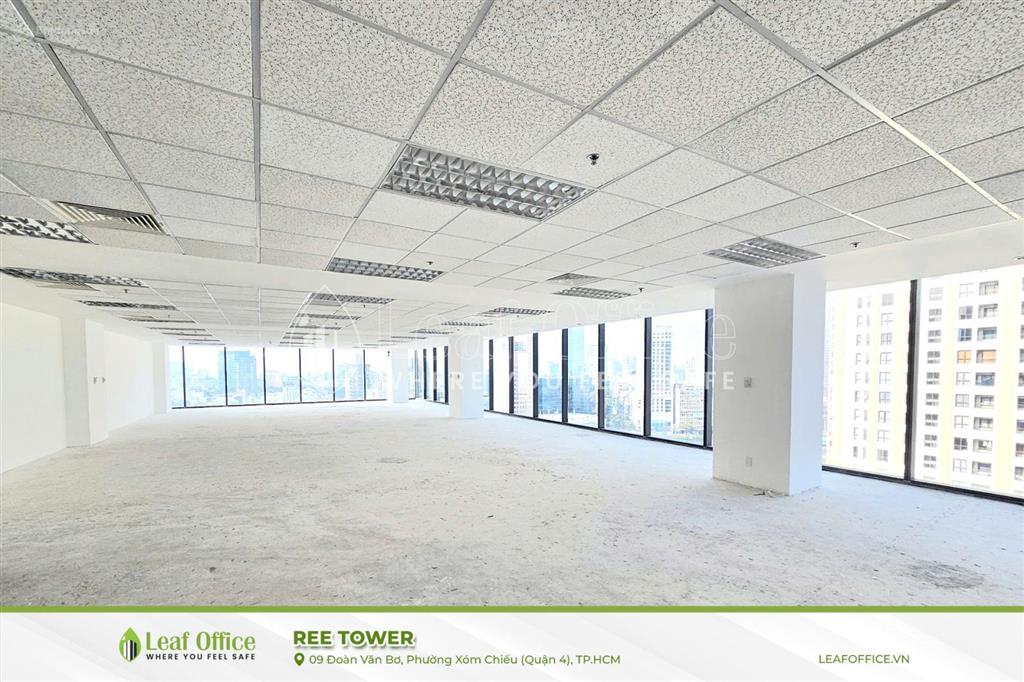 Cho thuê văn phòng tòa nhà ree tower  đoàn văn bơ, quận 4  giá tốt, uy tín 2025