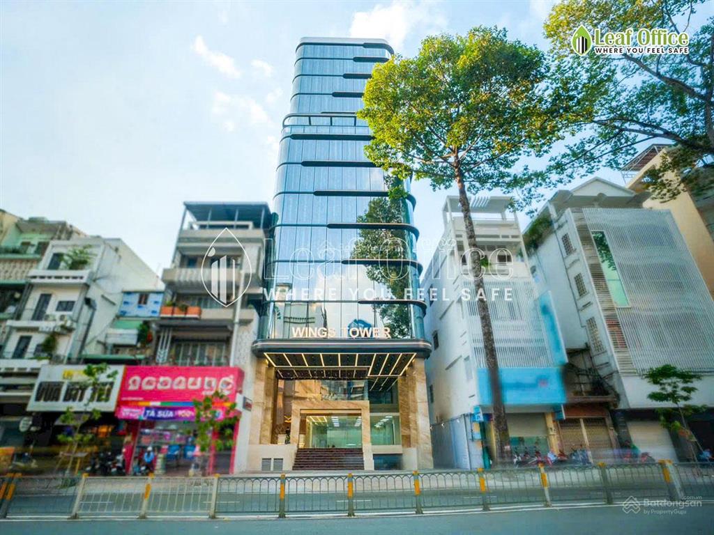 Cho thuê văn phòng tòa nhà mới wings tower trần hưng đạo quận 5  200m2, view kính thoáng đẹp