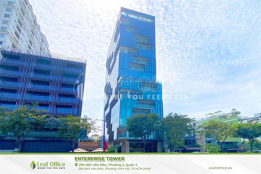 Cho thuê văn phòng tòa nhà enterprise tower  bến vân đồn, quận 4  giá tốt, uy tín 2025