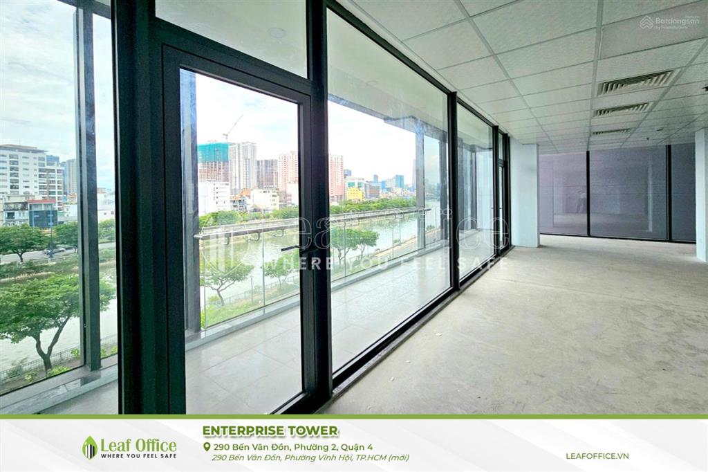 Cho thuê văn phòng tòa nhà enterprise tower  bến vân đồn, quận 4  giá tốt, uy tín 2025