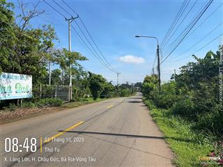 Bán đất trung tâm xã láng lớn, mặt tiền đường xà bang láng lớn.