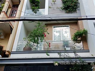 Chỉ 5 tỷ hơn sở hữu nhà 3 tầng ni sư huỳnh liên  p10, gần bảy hiền (3.9 x10m) !