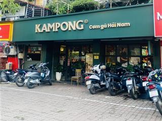 Cho thuê nhà mặt phố trần huy liệu, mt 9,5m, dt 350m2, giá siêu hời