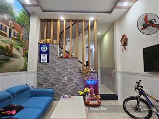 Bán nhà 3 tấm, 4x20m, 2 mặt tiền trước sau, đường bình trị đông, 4pn, chỉ 6 tỷ 350 triệu