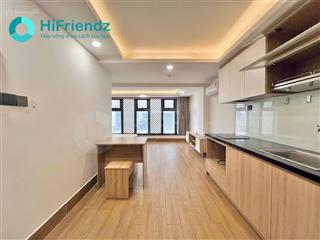 Studio full nội thất  sàn gỗ  gần mai chí thọ