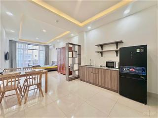 Studio full nội thất  ban công  cửa sổ lớn  gần cầu sài gòn