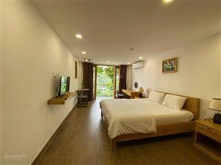 Căn hộ studio full nội thất  ban công  bao phí  gần metro