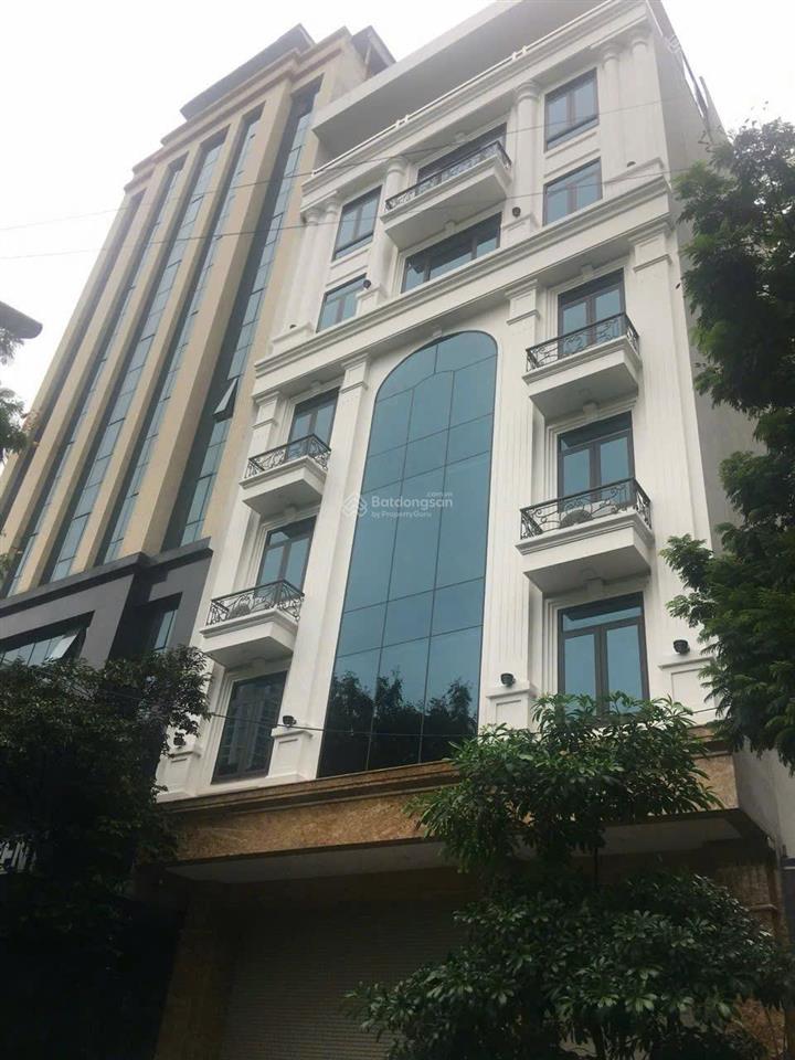 Tòa văn phòng mặt phố trung tâm cầu giấy 140m2, 9 tầng có hầm, giá 86 tỷ