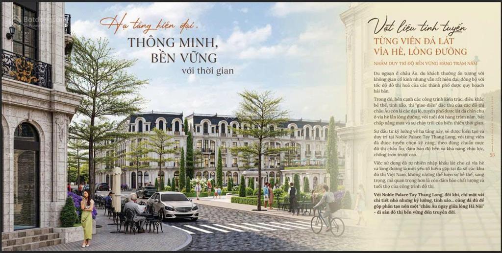 Căn d.lk  01.23 phân khu victory | mặt đường 24m | 5 tầng | 77.5m² | hướng tây bắc