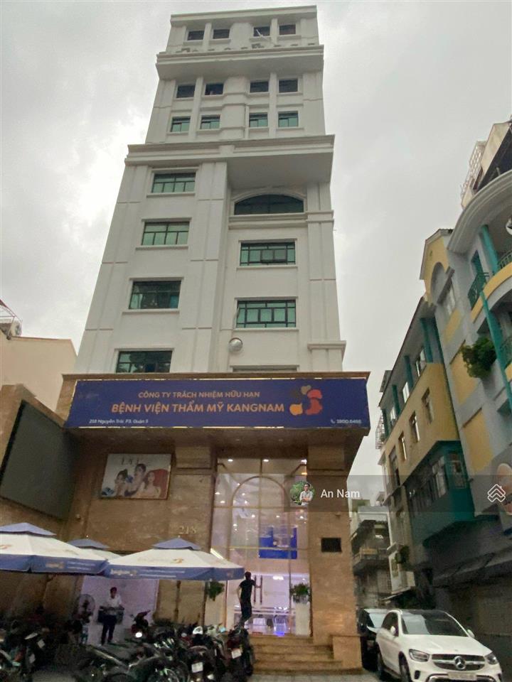 Bán tòa nhà siêu phẩm đường cao thắng q.3 (9,2 x 25m) cn 200m2 5 tầng hđt220tr giá hấp dẫn 50 tỷ