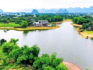 Bán siêu phẩm bám hồ tay chạm nước 4653m2, 400m2 đất ở, lạc thuỷ hoà bình cũ, 9 tỷ
