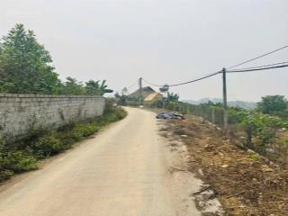 Bán lô đất bám đường bt ba trại (suối hai mới)1231m100m đất ở, tiện ích đầy đủ chỉ 4,x tr/m