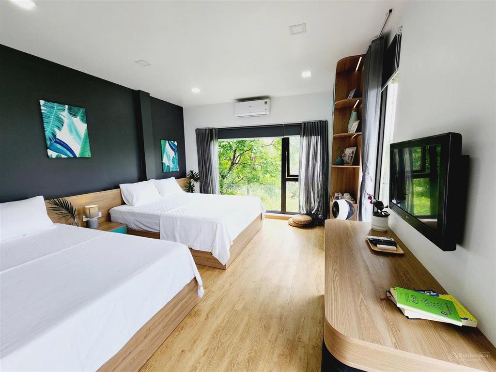 Cần cn villa full nội thất gần 2000m2, 200m2 đất ở, sẵn vận hành, trung tâm yên bài ba vì chỉ 19 tỷ