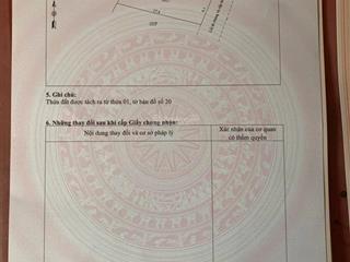 Chính chủ nợ tiền làm mặt bằng cần bán lô đất tại thạch quảng giá 170 triệu