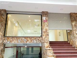 Cho thuê tòa  kđt mới dịch vọng hậu  200m² x 7 tầng + 1 hầm  thông sàn, pccc đầy đủ