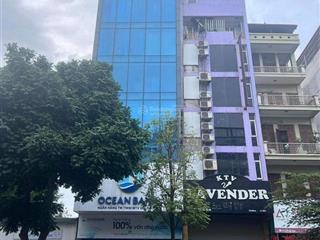 Tòa nhà hầm + 8t, mt dương quảng hàm, tuyến đường thương hiệu hiện đại bậc nhất gv, dt 8x30m