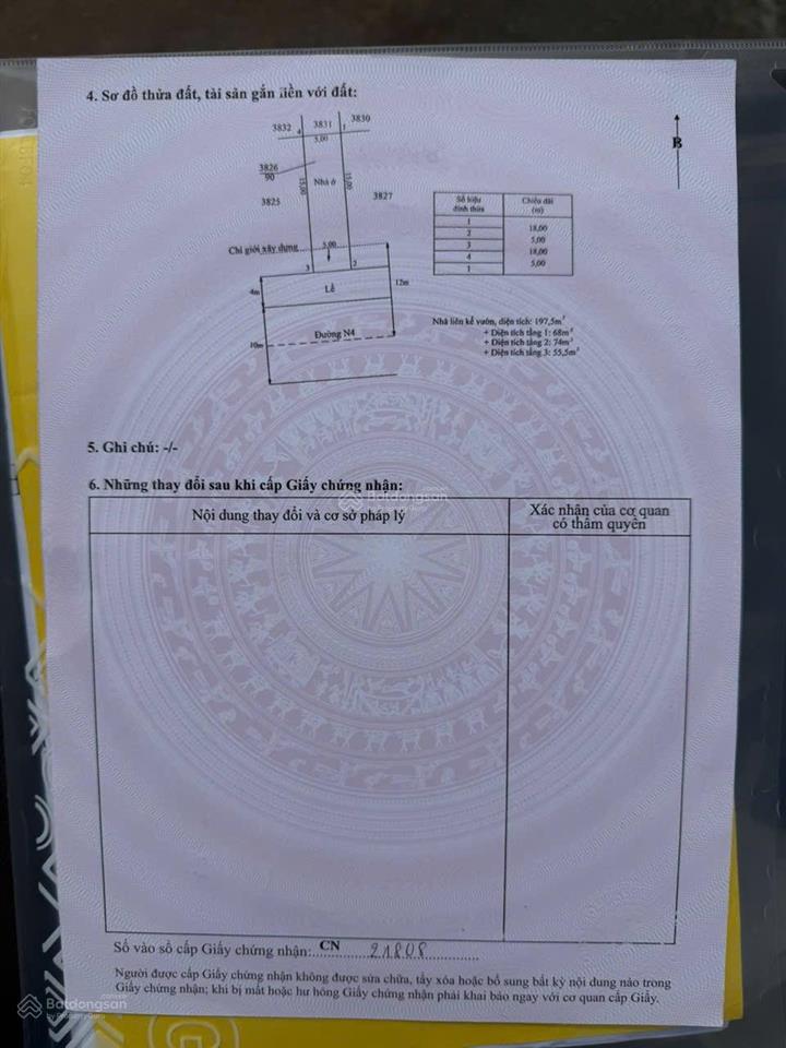 Chính chủ bán 02 căn nhà mt kdc tân kim 5x18 3 tầng 6pn 6wc nt giá 4,29 tỷ ở ngay  0901 970 *** n