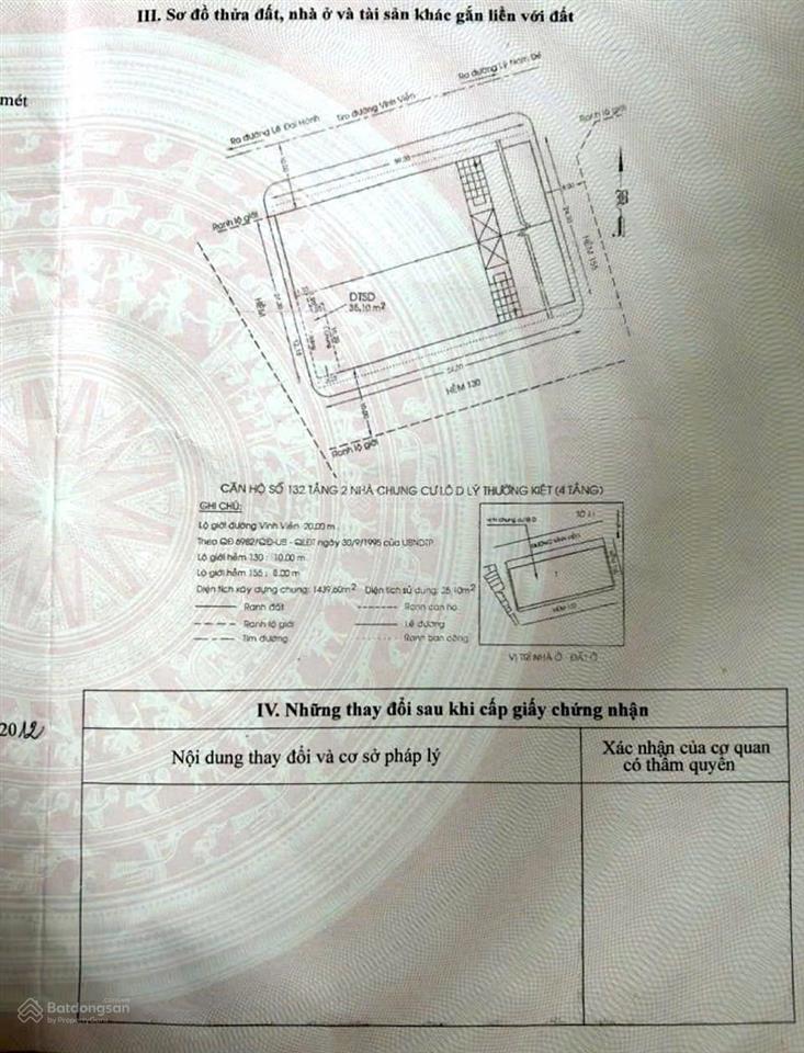 Chính chủ bán cc lý thường kiệt q.11 2pn 1wc 1pk 1 kho giá 1,8 tỷ kdc an ninh vip  0901 970 *** n