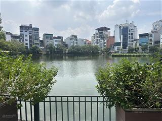 Đội cấn  7 tầng ô tô  thang máy  vỉa hè  kinh doanh  view hồ  hướng đông nam 34 tỷ