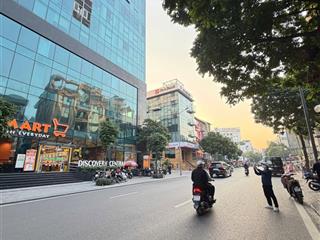 Siêu hiếm. bán nhà mặt phố trần phú  ba đình, hai mặt tiền. diện tích 260m2 x 4 tầng, mt 10m