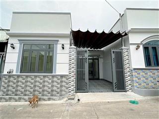 Bán nhà cấp 4 sổ hồng riêng, diện tích 108m2 mặt tiền 6m đường huỳnh bá chánh giá 750triệu