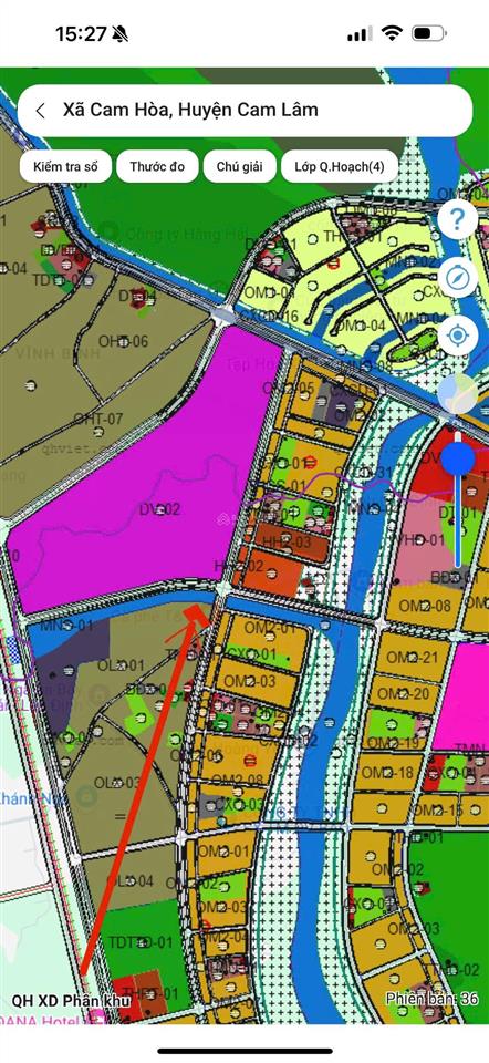 Mặt đường lập định suối môn  cam hoà quy hoạch sát đường 47m , khu an toàn, giá tốt đầu tư