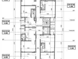 Bán tòa 9 tâng ccmn cầu thăng long  227m sổ  56 phòng  giá 21.3 tỷ, 200tr/th  cách hồ tây 10phu