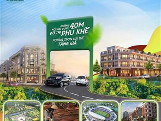 Cần ra 2 cặp góc ngoại giao, đẹp nhất dự án shophouse đại an phù khê