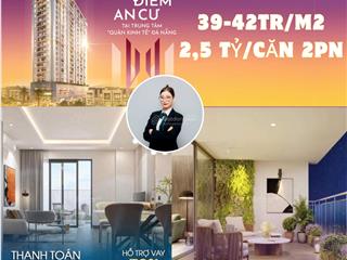 Căn hộ cao cấp view biển ngay ubnd quận liên chiểu  2,5 tỷ  full nội thất  quý 2/2026 nhận nhà