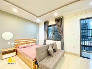 Căn hộ studio bancol lớn full nội thất ngay kim sơn, sát lotte mart và rmit, nhận người nước ngoài