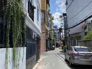 62m2! ngang 5m! oto ngủ trong nhà! bán nhà 3 tầng hoàng hoa thám, p5. gần sân bay, nguyễn kiệm.