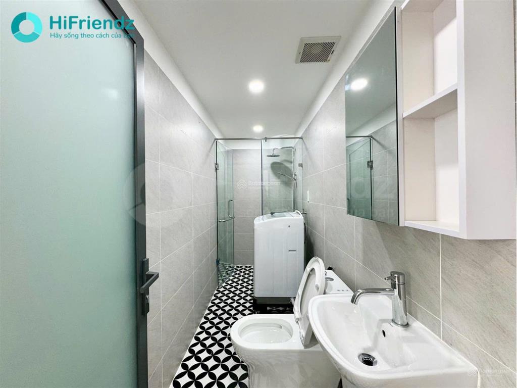 Cho thuê căn hộ 1pn ban công  thiết kế hiện đại có chỗ đậu oto