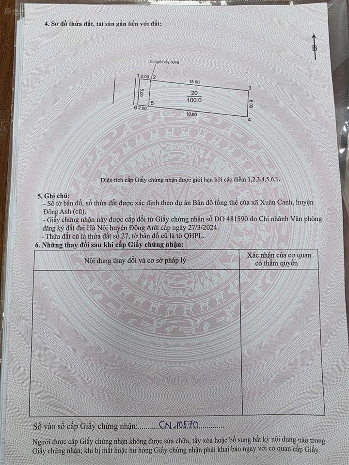 Chính chủ bán mấy mảnh đất đẹp tại khu vực xuân canh