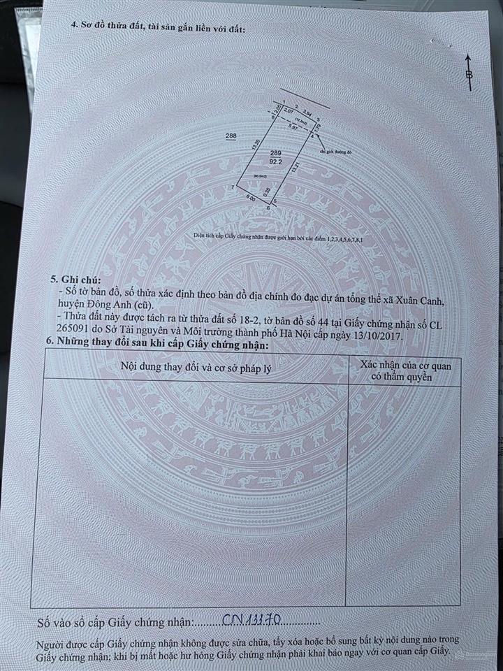 Chính chủ bán mấy mảnh đất đẹp tại khu vực xuân canh