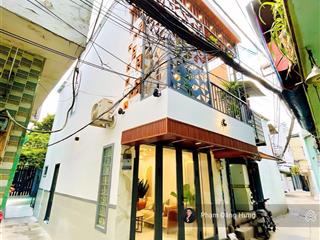 Nhà ở ngayhẻm bagac cách 20m ra vạn kiếp, bình thạnh, 27.6m2, 3 tầng, 3pn, chỉ 5.1ty full nội thất