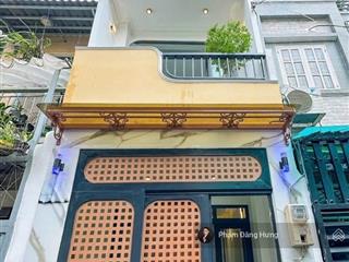 Nhà mới! bình thạnh hẻm bagac sát mặt tiền xô viết nghệ tĩnh, 2 tầng, 57.4m2, 6.95 tỷ full nội thất