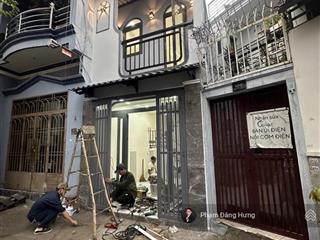 Nhà bình thạnh, hẻm oto thông, nguyễn thượng hiền, 27m2, 2 tầng, nhỉnh 5 tỷ, gần chợ cây quéo