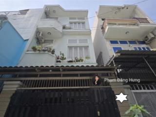 Bình thạnh, nhà hẻm oto phan văn trị đối diện siêu thị emart, 3 tầng, 60m, ngang 4.5m, giá tốt 8tỷ